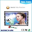 Wall Mount 7 Inch Retail LCD Screens With Motion Sensor Activation
